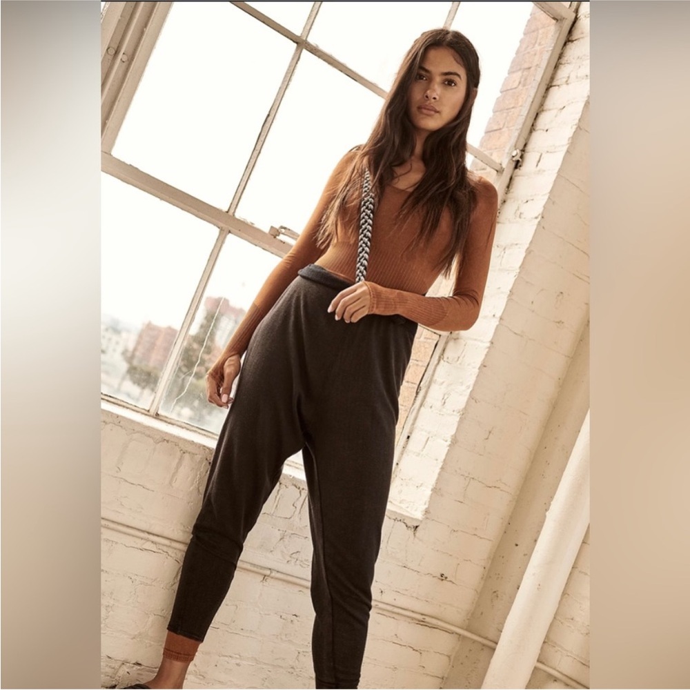 Good Karma Long Sleeve Jumpsuit in Toasted Coconut 🥥 - Picture 4 of 12